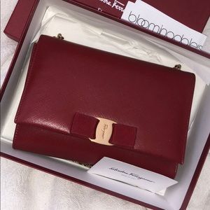 Salvatore Ferragamo Rosso Small Purse